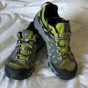 Merrell |All Out Blaze |Aero Sport |Castlerock/Green Oasis|Hiking Shoes|Size 9.5